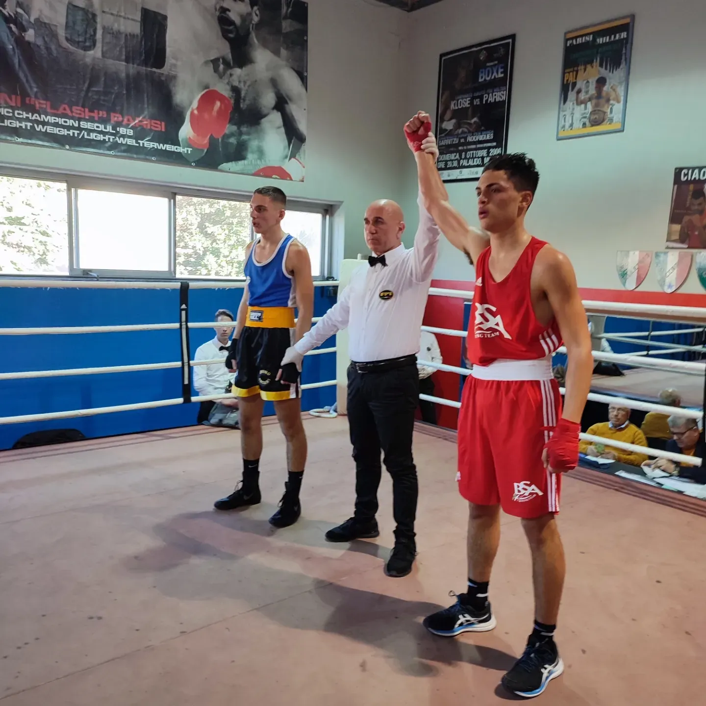 Un incontro sul ring